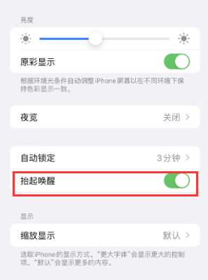 黄骅苹果授权维修站分享iPhone轻点无法唤醒怎么办