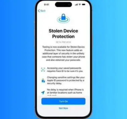 黄骅苹果授权维修店分享被盗设备保护功能开启方法 