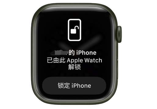 黄骅苹果手机维修分享用 AppleWatch 解锁配备面容 ID 的 iPhone方法 